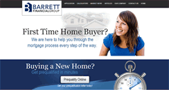 Desktop Screenshot of barrettfinancial.com